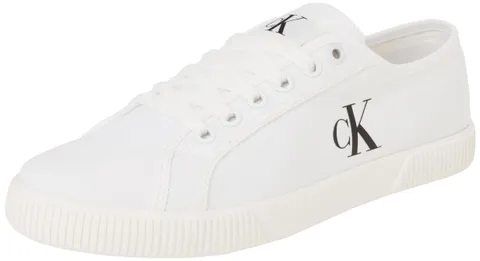 Calvin Klein Donna Sneakers Vulcanizzate Essential Profilo Basso, Bianco (Triple Bright White), 41