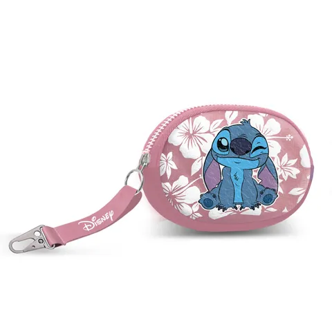Disney Lilo e Stitch Maui-Portamonete Pill, Rosa, 12.5 x 9 cm