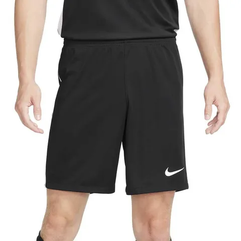 Nike M Nk DF Lge Knit III Short K, Pantaloni Sportivi Uomo, Black/White/White, L