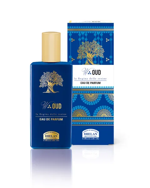 Helan, W Oud - Profumo Donna con Note Orientali di Cardamomo, Incenso e Zafferano, Eau de