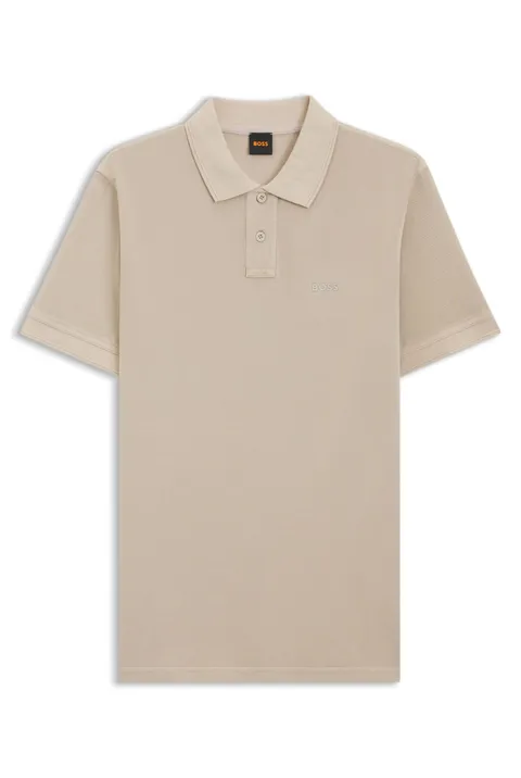 BOSS Prime, Polo Uomo, Light Beige271