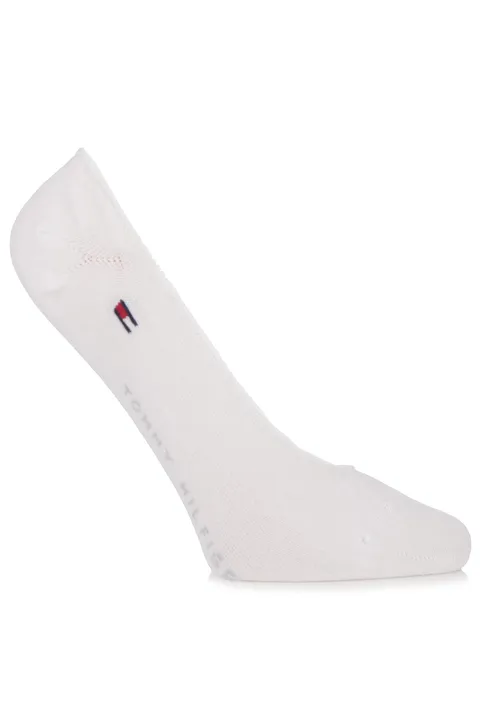 Tommy Hilfiger Footie, Calzini Donna, Bianco, 35-38