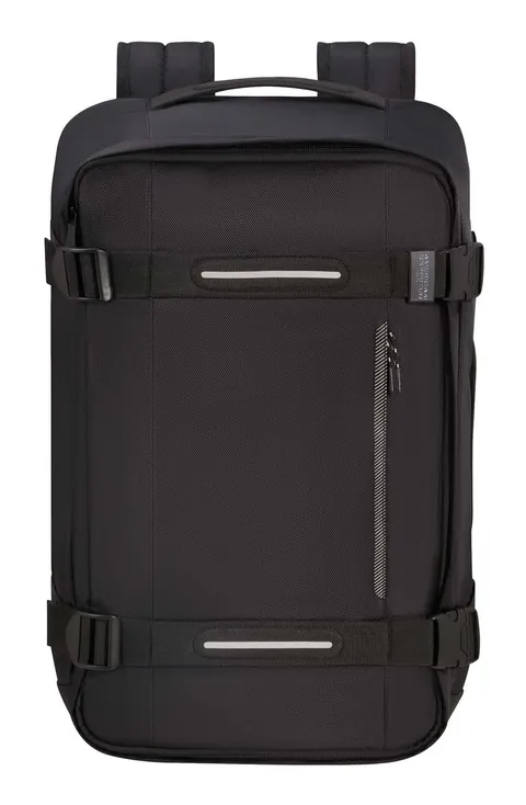 American Tourister Urban Track - Zaino da viaggio, 55 cm, 44 L, Nero (Asphalt Black)