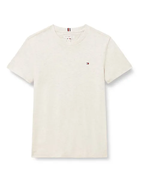 Tommy Hilfiger T-Shirt Essential in Cotone Reg Fit SS KB0KB06879 Altre Maglie, Grigio