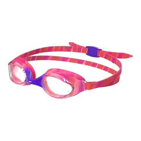 Speedo Hyper Flyer Occhialini da nuoto per Unisex Bambini, Viola/Rosa, One Size