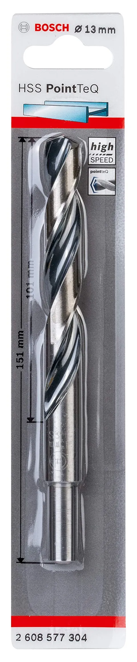 Bosch Accessories 2608577304 Punta per Metallo, Ø 13 mm