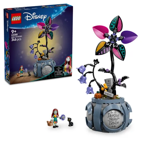 LEGO | Disney Vaso di Fiori di Sally Giocattolo - Decorazione per Camera da Letto con 2