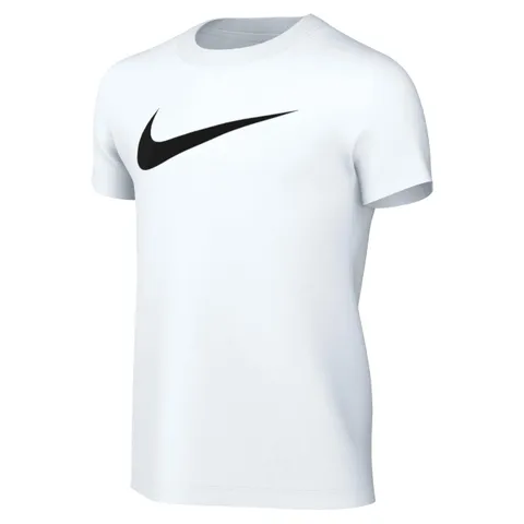 Nike CW6941-100 Y NK DF PARK20 SS Tee HBR T-Shirt Unisex Bambino White/Black Taglia M