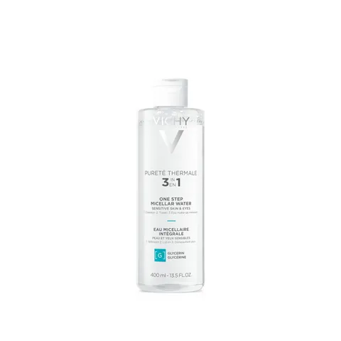 Vichy Pureté Thermale, Acqua Micellare Minerale, Deterge e Strucca Viso e Occhi, Con