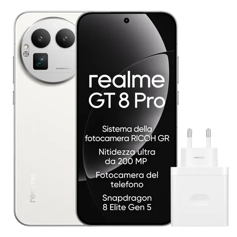 Realme GT 8 Pro 256GB Bianco