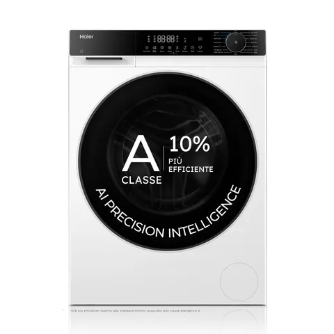Haier X Serie 5 Lavatrice Slim 8 Kg, 1400 Giri, Classe A-10%, Bianca