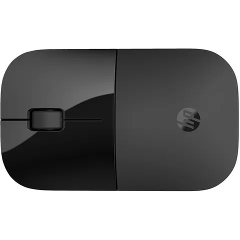 HP Z3700 Mouse Wireless, Sensore Preciso, Tecnologia LED Blue, 1600 DPI, 3 Pulsanti, Rotella Scorrimento, Ricevitore USB Wireless 2.4 GHz Incluso, Design Pratico e Confortevole, Nero