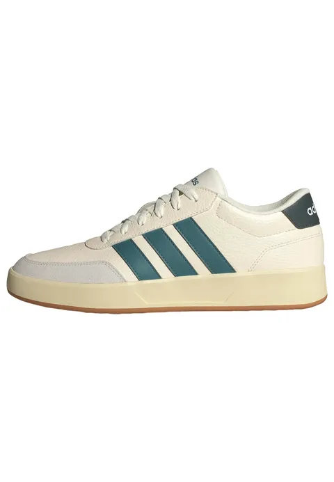 adidas Uomo Breaknet 3.0 Shoes, off White Preloved Teal Legend Ivy, 36 2/3 EU