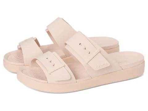 Crocs Brooklyn Buckle Low, Sandali Donna, Quar, 34/35 EU
