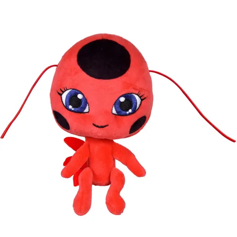 Bandai - Miraculous - Dolcissimo peluche da 15 cm - Tikki - Licenza Ufficiale Miraculous