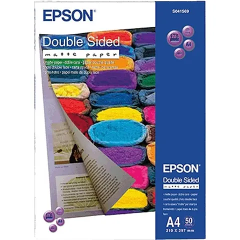 Epson Matte Paper Doubleside A4, 50 fogli 178 g