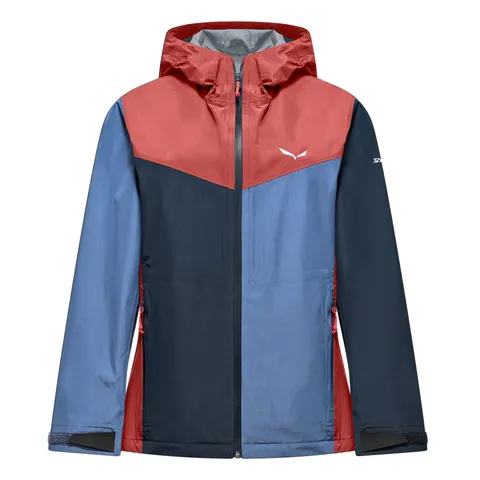 Salewa PUEZ 2.5L PTX Jacket W, 3XL, etruscan red/multi