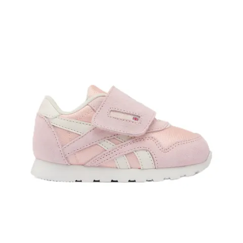 Reebok Scarpe da Ginnastica Unisex per Bambini, CL, in Nylon, Purple Chalk/Chalk, 26 EU