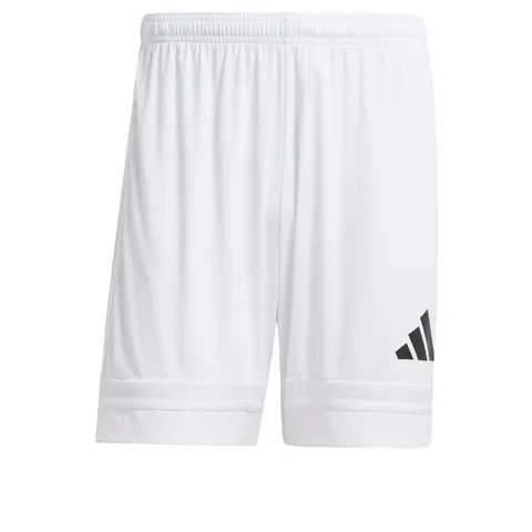 adidas Uomo SQUADRA25 Short, White / White / Black, XS