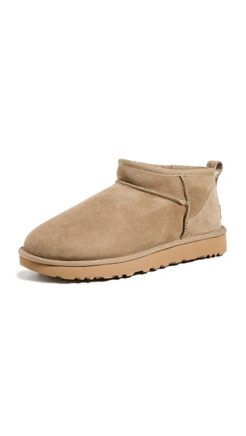 UGG Classic Ultra Mini, Stivali da Neve Donna, Marrone, 38 EU