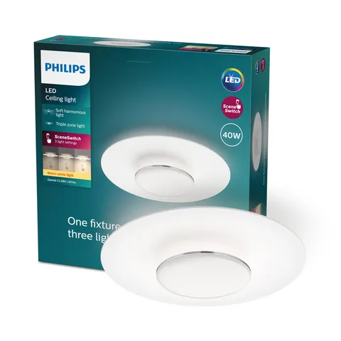 Philips LED Garnet Plafoniera Rotonda 30W Bianco