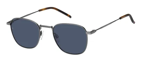 Occhiali da Sole Tommy Hilfiger TH 1873/S R80 Matte DARK Ruthenium 51/22/145 Uomo