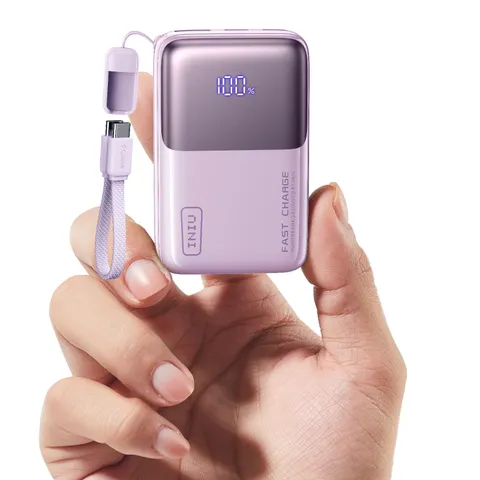 INIU Mini Power Bank, 45W 10000mAh Ricarica Rapida Powerbank, PD3.0 QC4.0 USB C Input &
