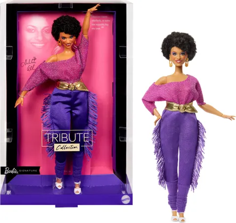 Barbie Signature - Debbie Allen, bambola snodata della collezione Tribute con top a
