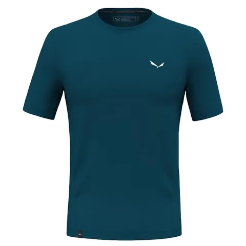Salewa PUEZ Dry - Maglietta M, Taglia S, Colore: Blu