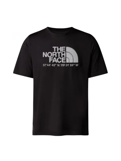 THE North FACE NF0A8BEJJK3 M 24/7 S/S Tee Logo Graphic Reg T-Shirt Uomo TNF Black Taglia