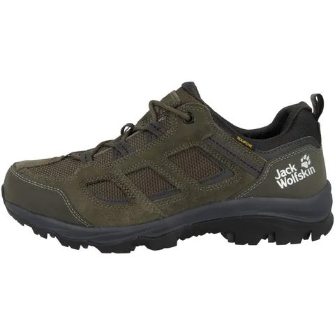 Jack Wolfskin Vojo 3 Texapore Low M, Scarpe da Escursionismo Uomo, Khaki/Phantom, 44 EU