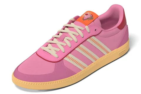 Adidas Donna Breaknet Sleek Shoes, Bliss Pink/Warm Vanilla/Pure Ruby, 37 1/3 EU