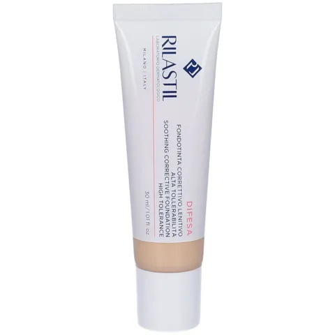Rilastil Difesa Make Up, Fondotinta Correttivo Lenitivo ad azione anti-rossore. Tonalità