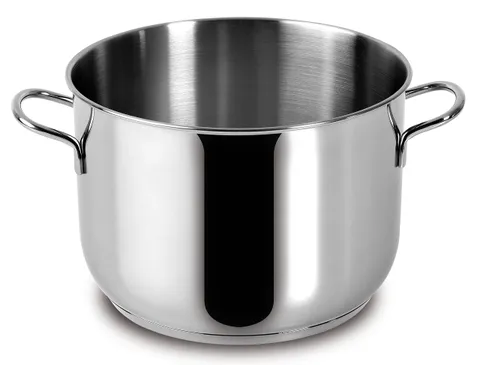Lagostina Every, Pentola Ø 10 cm Acciaio Inox, con Fondo Lagoseal Plus, Lucidatura a