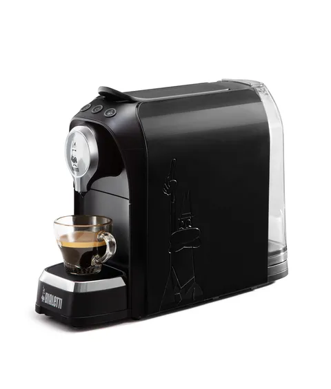 Bialetti Super, Macchina Caffè Espresso, Funziona esclusivamente con Capsule Bialetti