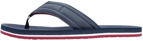 Tommy Hilfiger Uomo Infradito Padded con Fascetta Imbottita, Blu (Desert Sky), 40
