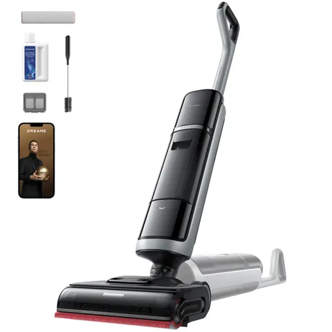 Dreame H15 Pro Heat Aspirapolvere Lavapavimenti, Lavaggio 85 °C, Braccio Robotico IA