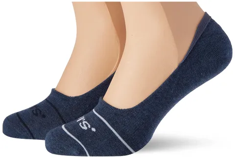 Levi's Footie, Calzini Unisex - Adulto, Navy, 35-38