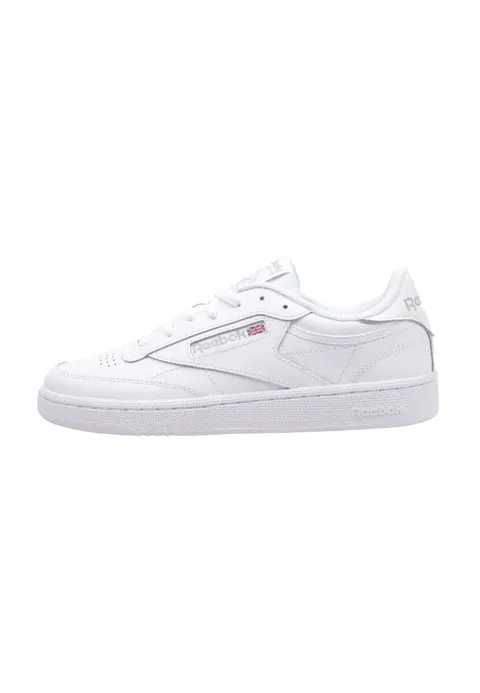 Reebok Club C 85, Scarpe da Ginnastica Basse Donna, Bianco (White/Light Grey), 35.5 EU