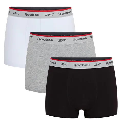 Reebok Redgrave Boxer Sportivi Elasticizzati Traspiranti Multipack Nero | Abbigliamento