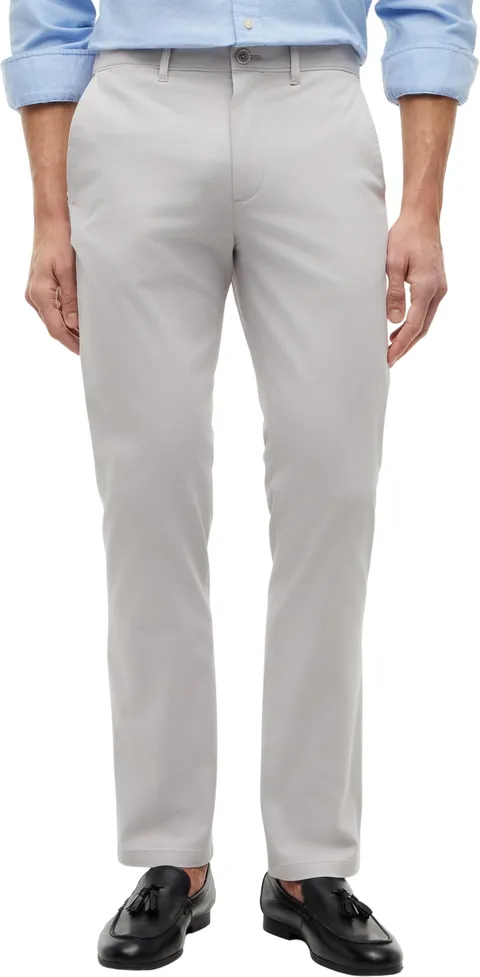 Tommy Hilfiger Pantaloni Chino Core Denton Essential Twill Mw0Mw40262 da Uomo, Grigio