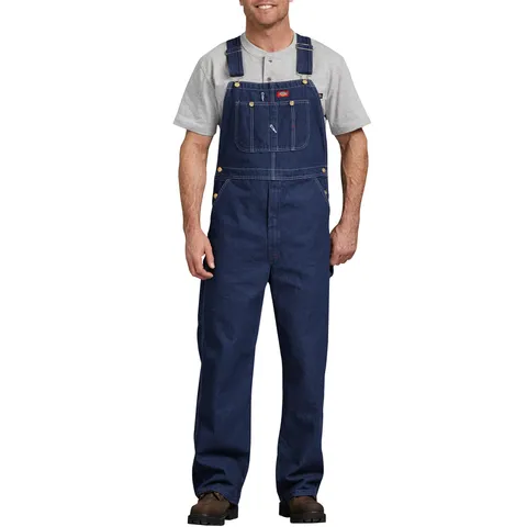 Dickies - DB100 - Salopette da uomo, colore Indigoblau ausgewaschen, taglia 32W / 30L