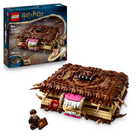 LEGO Harry Potter Il Libro Mostro dei Mostri Azzannante - Giocattolo Interattivo con