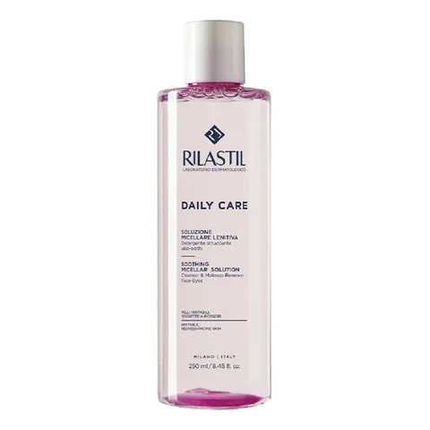 Rilastil Daily Care Soluzione Micellare Lenitiva, Detergente Struccante Viso Occhi senza