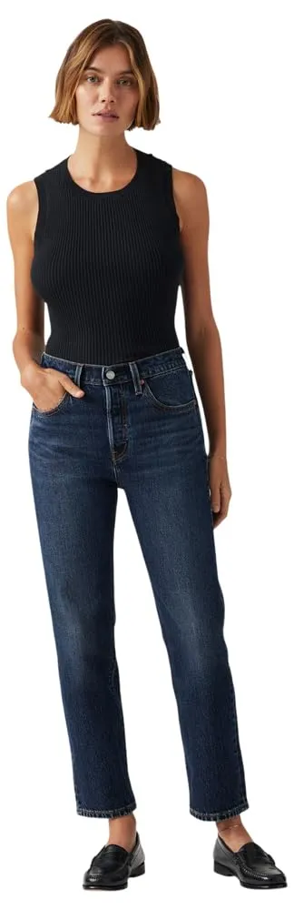 Levi's 501 Crop, Jeans Donna, Apply Now, 24W / 28L