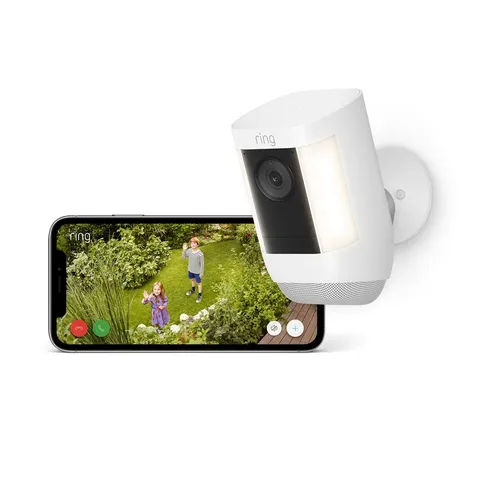 Ring Spotlight Cam Pro Battery, Video 2K