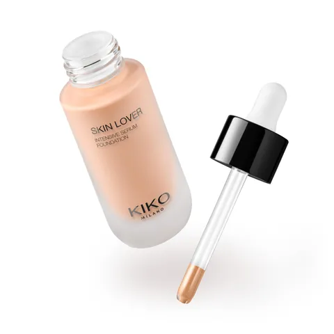 KIKO Milano Skin Lover Intensive Serum Foundation 4WG, Fond De Teint Sérum Hydratant