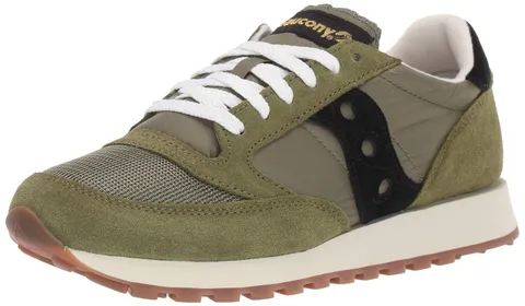 Saucony Jazz Original Vintage, Sneaker Uomo, Verde Nero, 46 EU