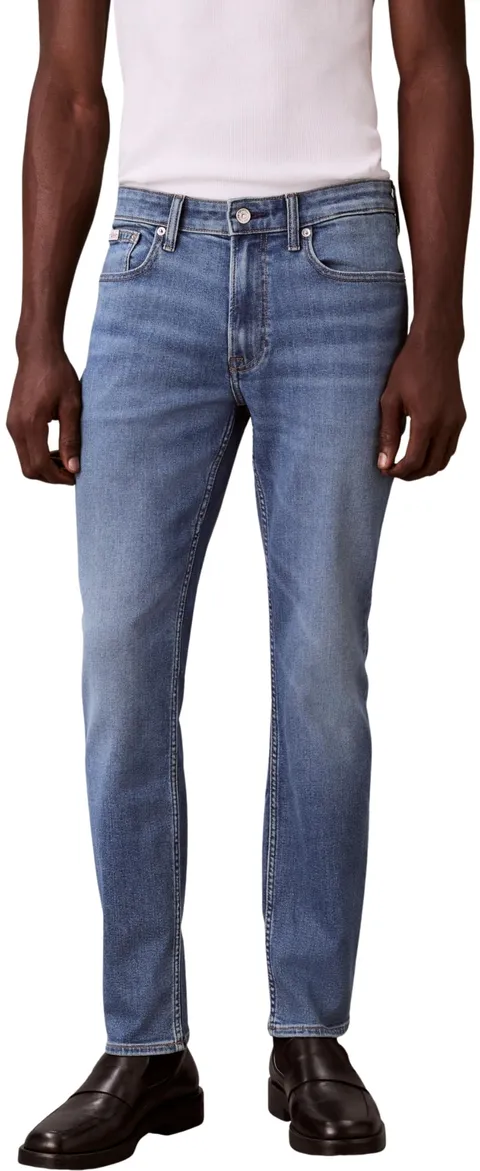Calvin Klein Jeans da Uomo Slim sbiaditi Clearwater LV04RE776G, Blu (acque Chiare