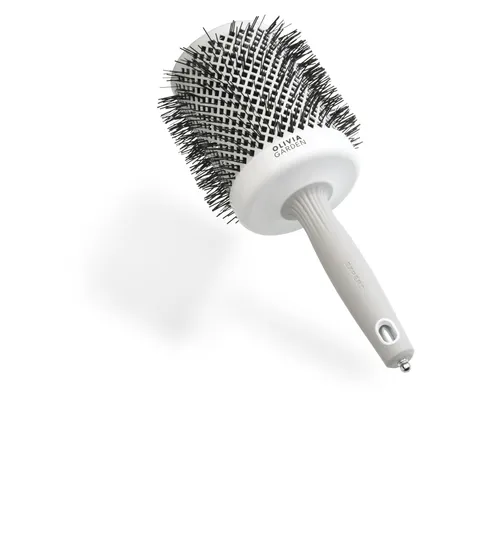 Olivia Garden Expert Blowout Shine 80 mm - White & Grey